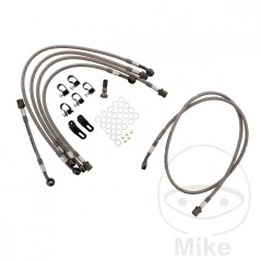 Kit 6 metal rear brake lines 757.01.11