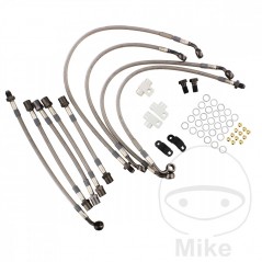 Kit 9 metal rear brake lines 757.01.17