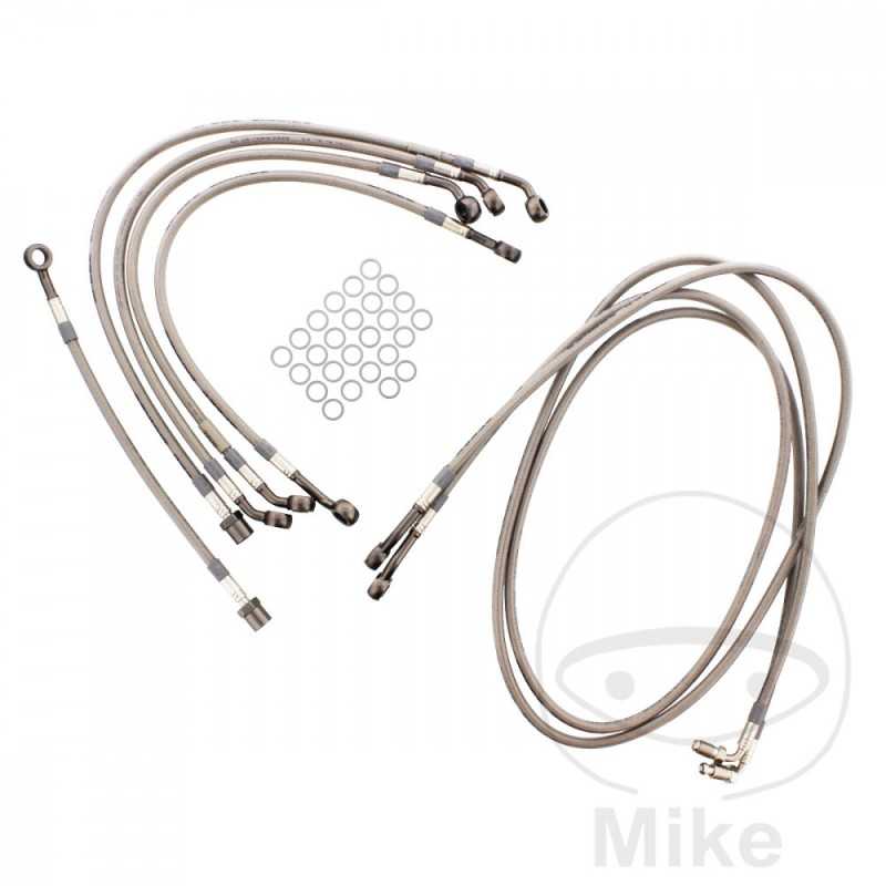 Kit 7 metal brake lines 757.01.22