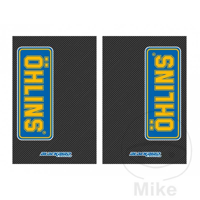 BLACKBIRD RACING Fork protector stickers 27X17 CM OHLINS 711.10.01