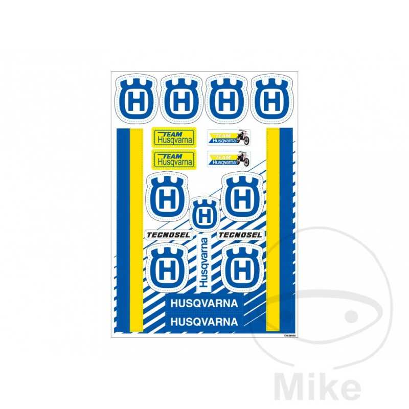 BLACKBIRD RACING Kit pegatinas adhesivos logos TECNOSEL 711.20.79