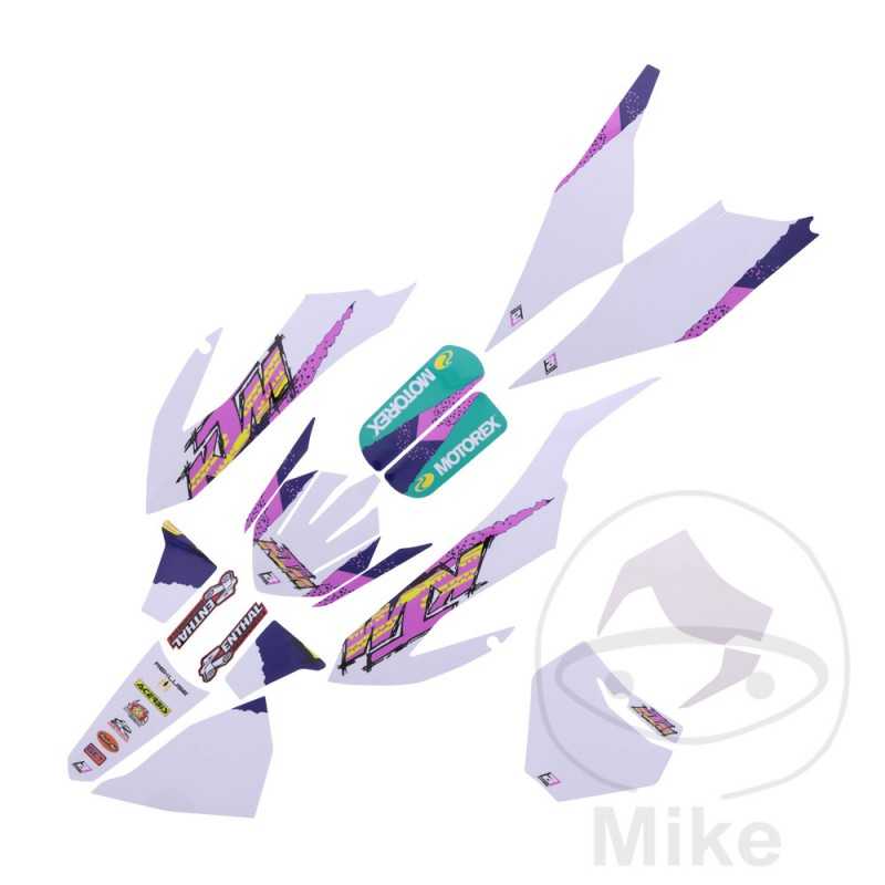 BLACKBIRD RACING Kit adhesivos pegatinas para moto RETRO 711.21.60
