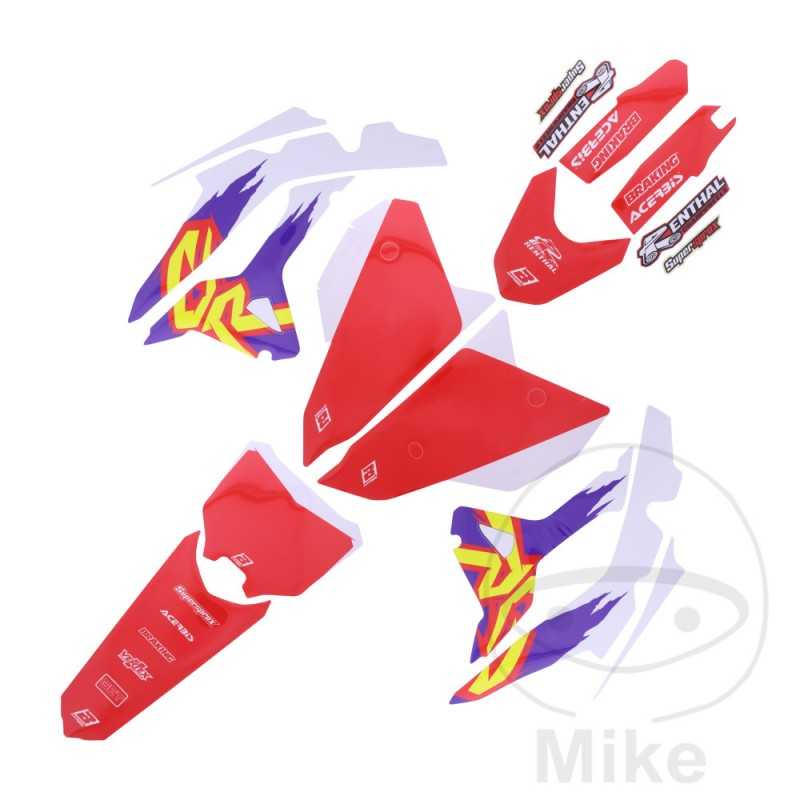 BLACKBIRD RACING Kit adhesivos pegatinas para moto RETRO 711.21.68