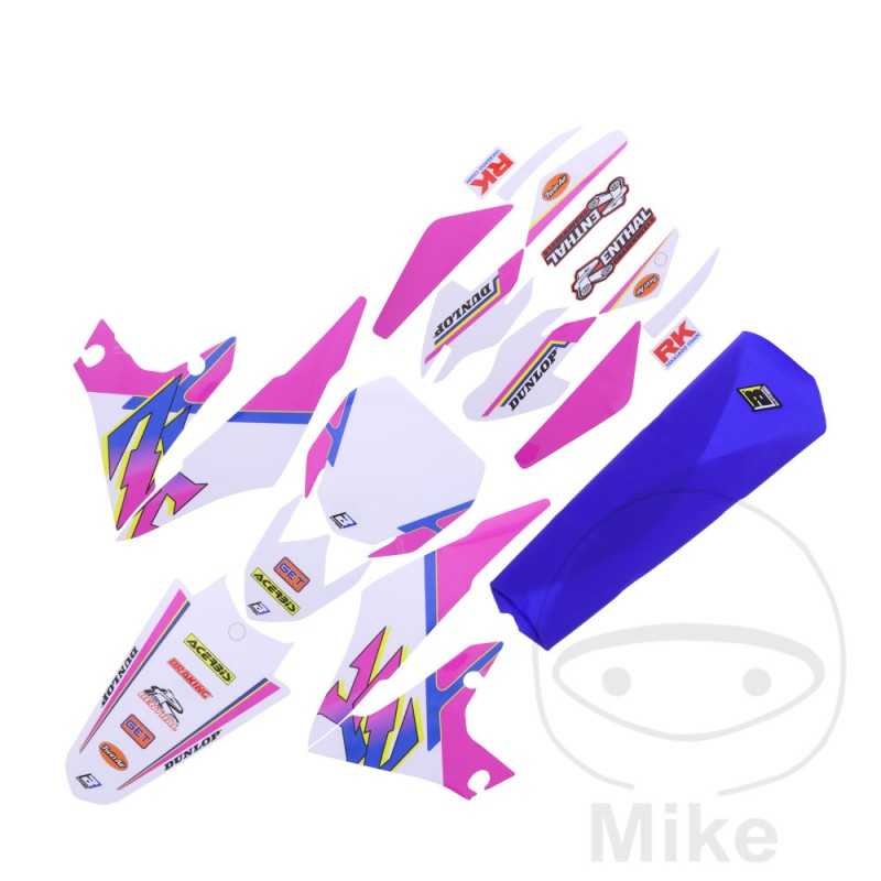 BLACKBIRD RACING Kit adhesivos pegatinas para moto RETRO 711.21.69