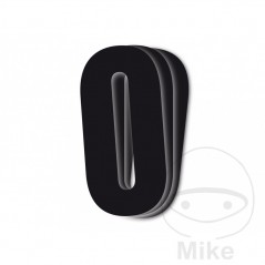 BLACKBIRD RACING Pack 3 stickers number 0 for motorcycle 13X7 CM 711.24.63