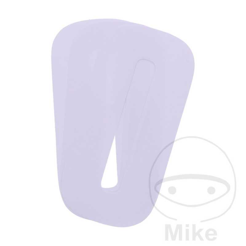 BLACKBIRD RACING Pack 3 pegatinas número 0 para moto 16X7.5 CM 711.24.74