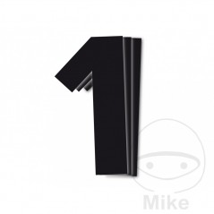 BLACKBIRD RACING 3 pack stickers number 1 for motorcycle 16X7.5 CM 711.24.76