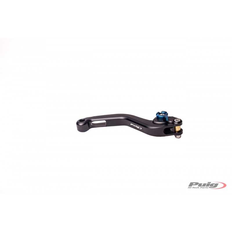 Short right handle for brake, black body