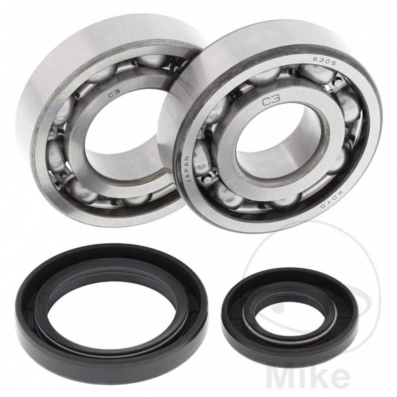 ALL BALLS Set of crankshaft bearings with seals 756.24.29