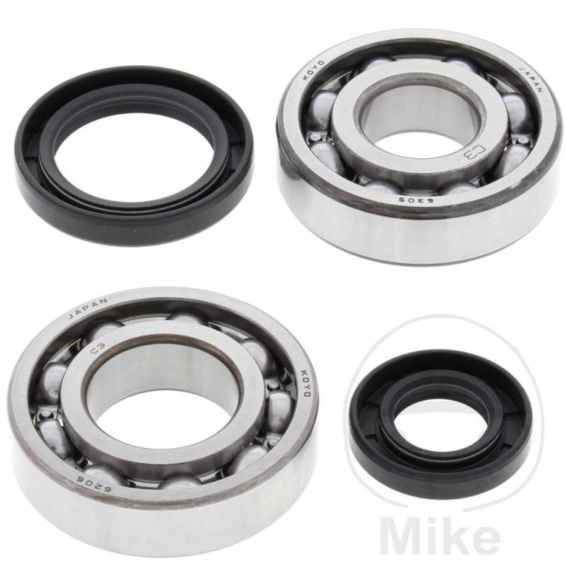ALL BALLS Set of crankshaft bearings with seals 756.24.38