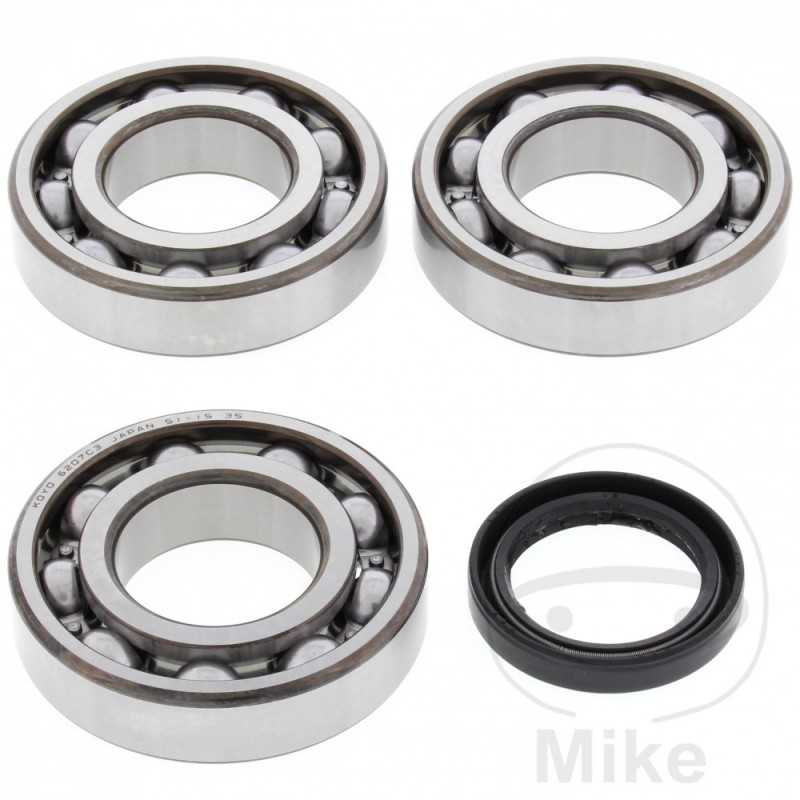 ALL BALLS Set of crankshaft bearings with seals 756.24.42