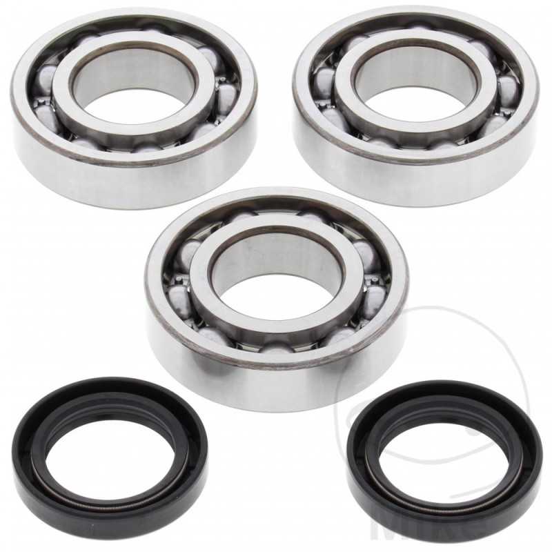 ALL BALLS Set of crankshaft bearings with seals 756.24.43
