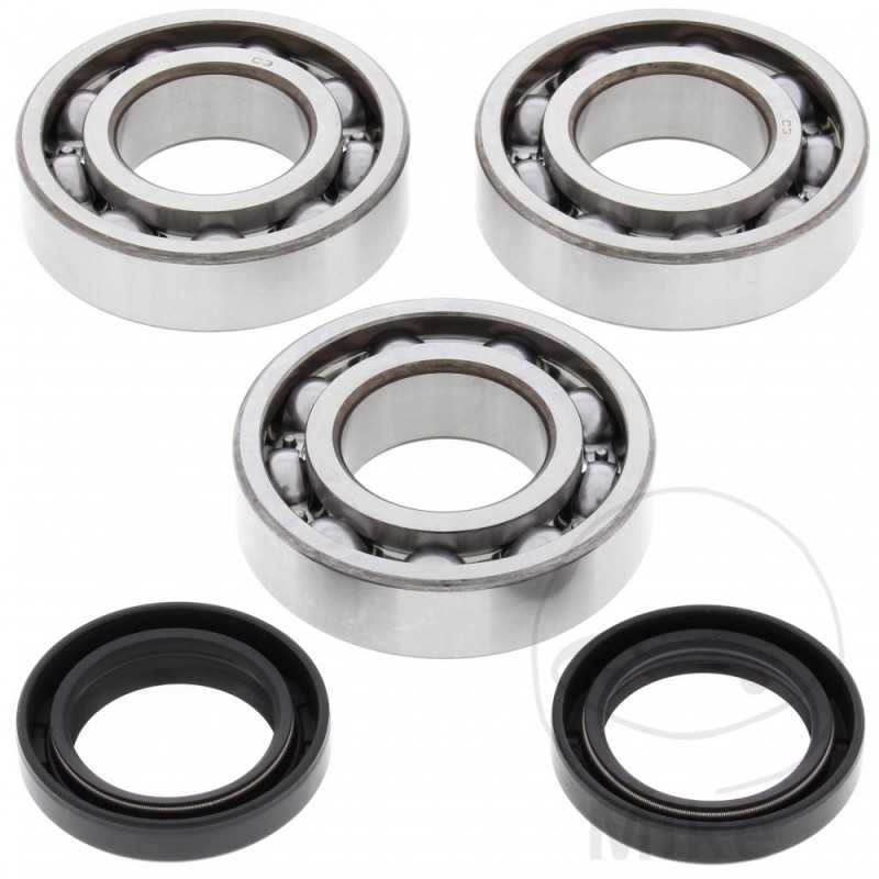 ALL BALLS Set of crankshaft bearings with seals 756.24.44
