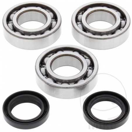 ALL BALLS Set of crankshaft bearings with seals 756.24.44