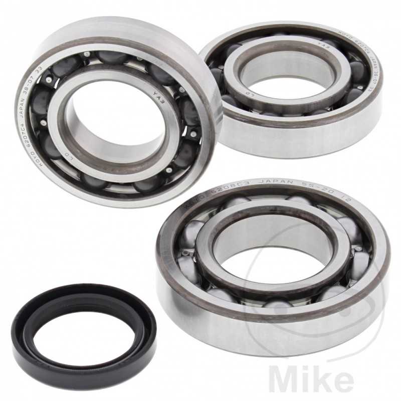 ALL BALLS Set of crankshaft bearings with seals 756.24.49