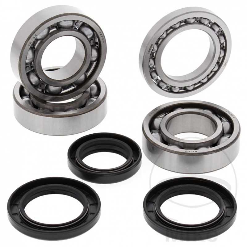ALL BALLS Set of crankshaft bearings with seals 756.24.51