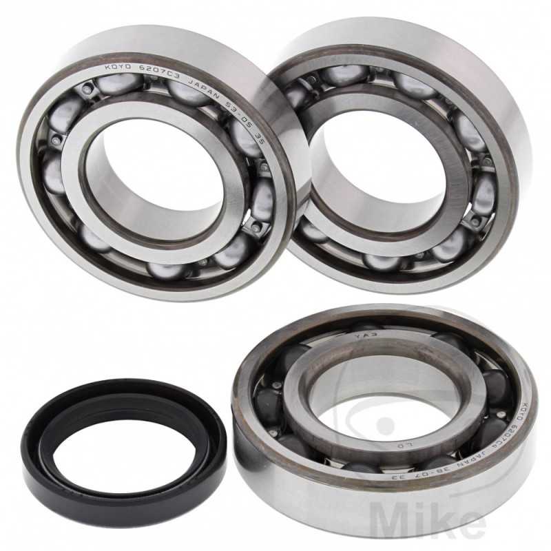 ALL BALLS Set of crankshaft bearings with seals 756.24.52