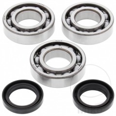 ALL BALLS Set of crankshaft bearings with seals 756.24.55