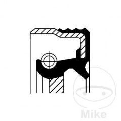 CORTECO Gearbox output shaft oil seal 30 X 15 17 MM 416.02.80