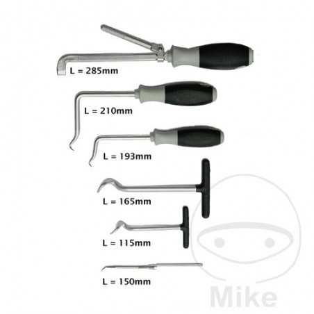JMP Kit for removing seals and o-rings (6 pieces) 722.51.21
