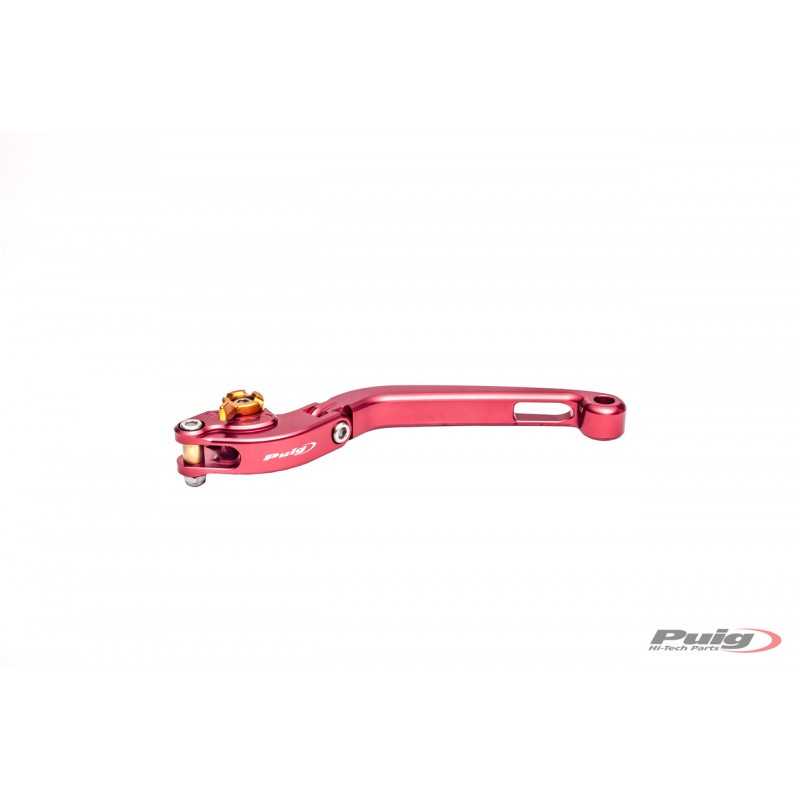 Clutch folding handle, red body