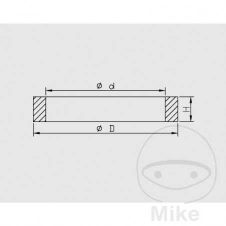KAYABA Fork seals set 48 X 58 8.5 735.01.47