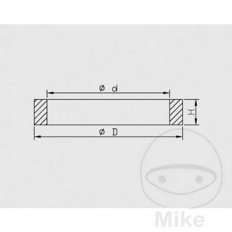 KAYABA Fork seals set 36 X 48.5 8 735.01.49