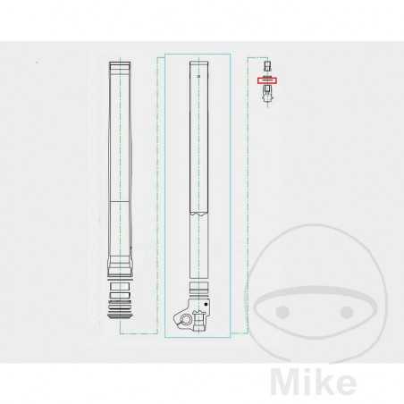 KAYABA Fork retainer 773.11.32