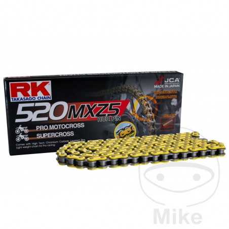 RK Motorcycle chain passage without retainer 520MXZ5 7250847