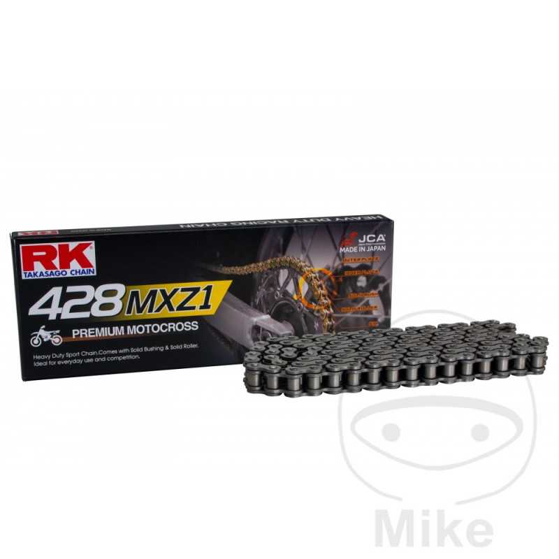 RK Cadena de moto abierta con enganche clip sin retén 428MXZ1/146 7250864