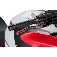 Right handle for brake, black body extendible red