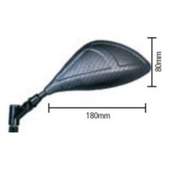 PUIG Espejo retrovisor derecho Z1 HOMOLOGADO M10 UNIVERSAL 4306