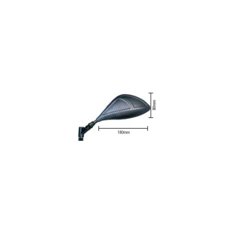 PUIG Espejo retrovisor derecho Z1 HOMOLOGADO M10 UNIVERSAL 4306