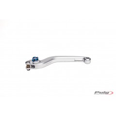 Fixed clutch handle, silver body