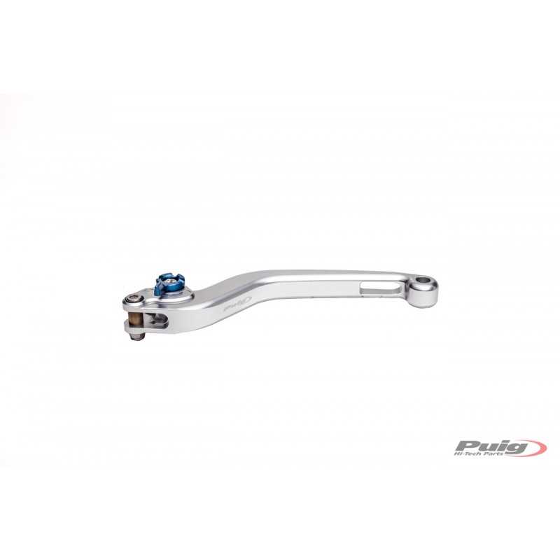 Fixed clutch handle, silver body