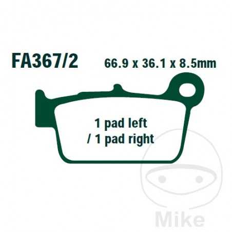 EBC Sintered motorcycle brake pads R 732.00.05