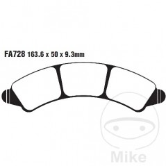 EBC Pastillas de freno sinterizadas para moto R 732.01.35