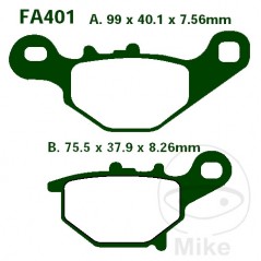 EBC Sintered motorcycle brake pads R 732.20.84
