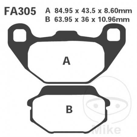 EBC Standard brake pads ALTN: 7874332 732.40.80