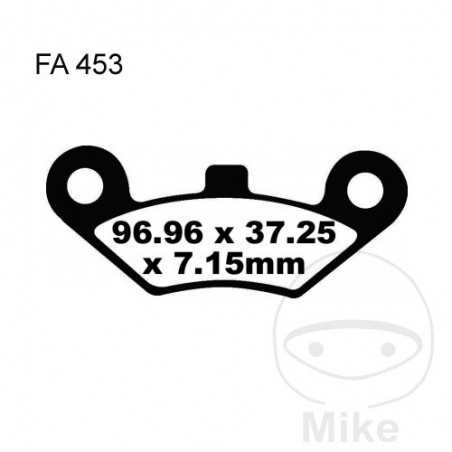EBC Sintered motorcycle brake pads R 732.25.17