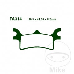 EBC Sintered motorcycle brake pads R 732.56.57
