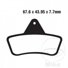 EBC Pastillas de freno sinterizadas para moto R 737.00.96