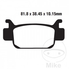 EBC Pastillas de freno sinterizadas para moto R 737.00.97