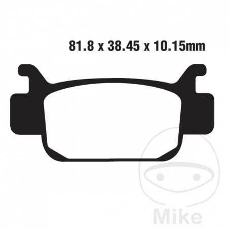 EBC Sintered motorcycle brake pads R 737.00.97