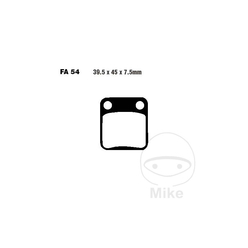 EBC Standard brake pads ALTN: 7871015/7871015 732.64.32