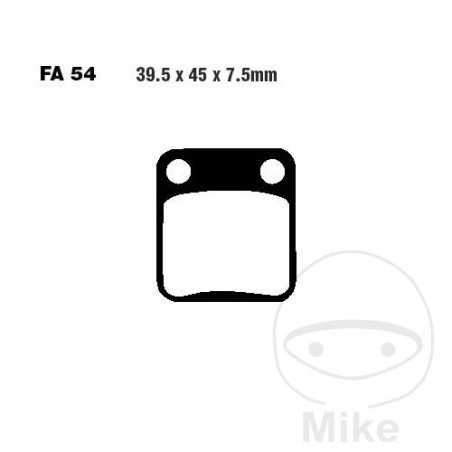 EBC Standard brake pads ALTN: 7871015/7871015 732.64.32