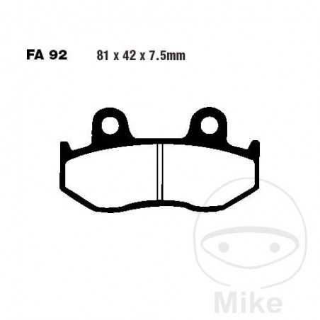 EBC Standard brake pads ALTN: 7871031 732.69.78