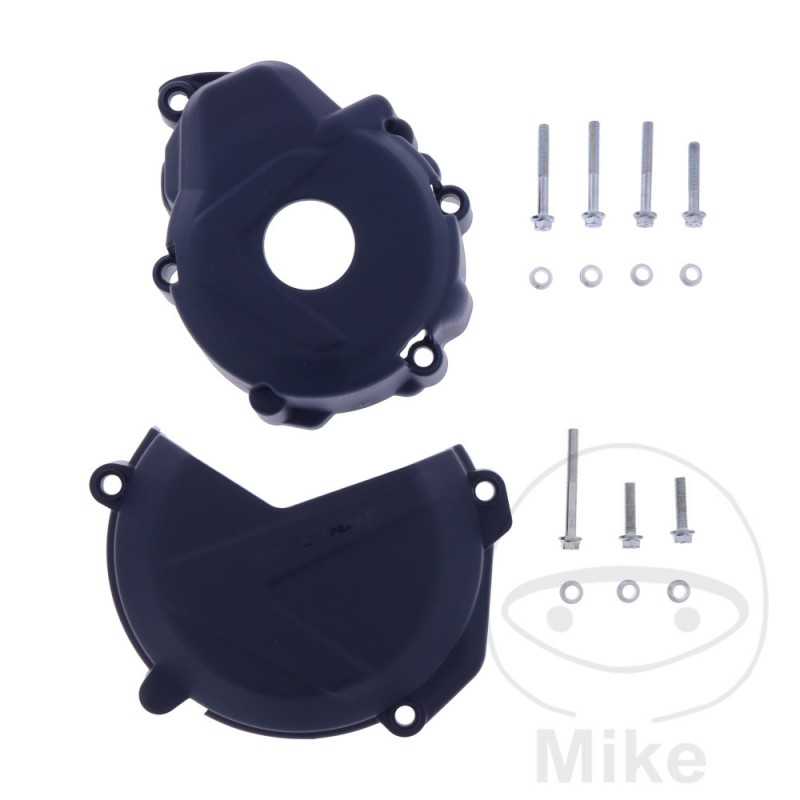 POLISPORT Ignition and clutch cover protector kit 716.25.51VAR