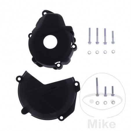 POLISPORT Ignition and clutch cover protector kit 716.25.51VAR