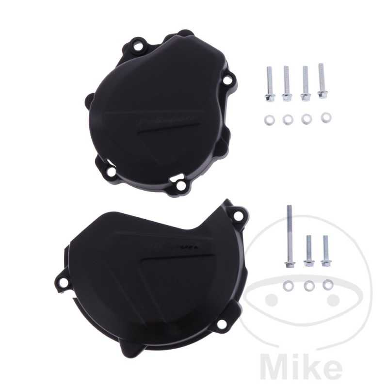 POLISPORT Ignition and clutch cover protector kit 716.25.61VAR